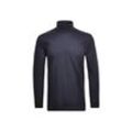 Sweater RAGMAN "Longsleeve Langarm Basic Rollkragen Regular Fit", Herren, Gr. XL, blau (dunkelblau), Obermaterial: 100% Baumwolle CO., Sweatshirts