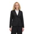 Kurzblazer BETTY BARCLAY "Betty Barclay Kurzblazer langarm", Damen, Gr. 36, schwarz, Obermaterial: 86% Polyester, 14% Elasthan., modisch, tailliert normal, Langarm, Blazer, Form