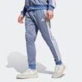 Sporthose ADIDAS SPORTSWEAR "M TR MEL PT", Herren, Gr. L, N-Gr, blau (dunkelblau melange), Obermaterial: 100% Polyester, sportlich, Hosen