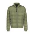 Steppjacke LERROS "LERROS Leichter Herren Steppblouson", Herren, Gr. L, grün (sage grün), 100% Polyester, Langarm, Jacken, Keine Angabe