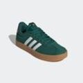 Sneaker ADIDAS SPORTSWEAR "VL COURT 3.0", Gr. 36, collegiate grün, cloud weiß, pulse magenta, Leder, Synthetik, sportlich, Schuhe, inspiriert vom Design des adidas samba