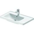 Duravit D-Neo Möbel-Waschtisch 2369800000 80 x 48 cm, mit Hahnloch, asymmetrisch, Becken links, mit Überlauf, mit Hahnlochbank