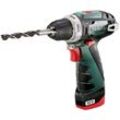 Akku-Bohrschrauber PowerMaxx bs mit 1x 2,0 Ah + Ladegerät in Tasche - Metabo