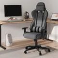 WOLTU Gaming Stuhl mit Fußstütze, Bürostuhl Ergonomisch, Gaming Sessel 150 kg belastbar, Armlehnen verstellbar, Wippfunktion, Computerstuhl mit