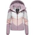 Anorak RAGWEAR "Novva Block" Gr. L (40), lila (lavender), Damen, Außenmaterial: 100% Polyester, Innenfutter: 100% Polyester, Wattierung: 100% Polyester, Jacken, stylische Winterjacke mit V-Steppung und Kapuze