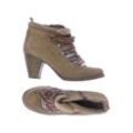 Tamaris Damen Stiefelette, beige, Gr. 38