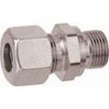 GOK Gerade-Einschraubverschraubung 0707800 RVS 8 mm x AG G 1/2, Baureihe L, zylindrisch, mi Schneidring D