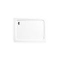 Kaldewei Duschwanne Duschplan 418-1 431800013001 100 x 90 x 6,5 cm, weiss Perl-Effekt, antislip