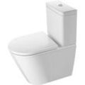 Duravit D-Neo WC-Sitz 0021690000 mit Absenkautomatik, Scharniere Edelstahl, weiß