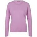 Rundhals-Pullover aus Schurwolle und Kaschmir include lila, 46