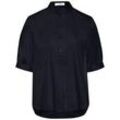 Bluse 1/2-Arm Peter Hahn blau, 44