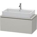 Duravit L-Cube Waschtisch-Unterschrank LC580300707 92 x 47,7 cm, betongrau matt, für Konsole, 1 Auszug