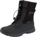 Snowboots LUHTA "TUTTU MR", Damen, Gr. 46, schwarz, Synthetik, sportlich, Schuhe Schnürstiefel Winterboots, Winterboots, Winterstiefel, Winterschuhe, wasserdicht und gefüttert