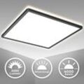 Led Panel Deckenlampe 22W ultraflach Deckenleuchte Wohnzimmer indirekt 42x42cm - B.k.licht