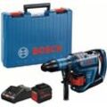 Professional Akku-Bohrhammer biturbo gbh 18V-45 c, SDS-max, incl. 2x Akku ProCORE 12 Ah, Schnellladegerät, Zubehör, Handwerkerkoffer - Bosch