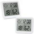 Stück Thermometer-Hygrometer-Innenthermometer, digitales Hygrometer LCD-Innen-Hydrometer, für Zuhause, Baby, Schlafzimmer, Inkubator, Garderobe usw.