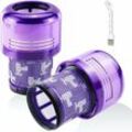 Ugreat - Dyson V11 Absolute Extra Pro, V11 Torque Drive Animals, V15 Detection Akku-Staubsauger SV14 SV17 SV22 waschbarer HEPA-Ersatzfilter Dy –