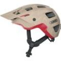 Mountainbikehelm ABUS "MODROP" Gr. L, beige (dusky camel), Helme, L Kopfumfang: 57cm - 61cm