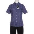 Peter Hahn Damen Bluse, blau, Gr. 34