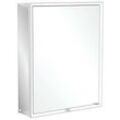 Villeroy und Boch My View Now Spiegelschrank A4576L00 60 x 75 x 16,8 cm, Anschlag links, LED-Beleuchtung, 1 Tür, Ein-/Ausschalter