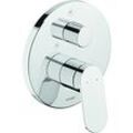 Duravit Wave Fertigmontageset WA4210012010 Unterputz-Brausearmatur, Umstellventil, chrom