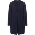 Long-Strickjacke aus 100% SUPIMA®-­Baumwolle Peter Hahn blau, 38