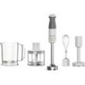 KENWOOD Stabmixer "HBM40.306WH", grau (weiß, grau), B:53cm H:32cm T:12cm, Mixer, Triblade XL, 850 Watt, inkl. 4-teiliges Zubehör Set