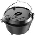 Grilltopf TEPRO "Dutch Oven M", schwarz, B:38cm H:24,2cm L:26,5cm, Töpfe, 8 Liter