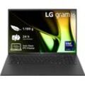 LG Business-Notebook "Gram 16" Ultralight Laptop, IPS-Display, 16 GB RAM, Windows 11 Home", schwarz, 16 GB RAM 512 GB SSD, Core Ultra 7, Windows 11 Home, Notebooks, 16Z90S-G.AA75G, 2024