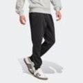 Sporthose ADIDAS SPORTSWEAR "M FEELCOZY PANT", Herren, Gr. XXL, N-Gr, schwarz-weiß (schwarz, weiß), Obermaterial: 70% Baumwolle, 30% Polyester, sportlich, Hosen