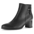 Stiefelette GABOR, Damen, Gr. 42, schwarz, Nappaleder, unifarben, klassisch, Schuhe, Blockabsatz, Ankleboots, Businesschuh, Best Fitting-Ausstattung, Topseller