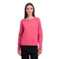 Strickpullover CARTOON "Cartoon Strickpullover mit Rundhalsausschnitt", Damen, Gr. 36, bunt (pink, orange), Obermaterial: 55% Viskose, 30% Polyester, 15% Polyamid., modisch, oversize normal, Rundhals, Langarm, Pullover, Color Blocking