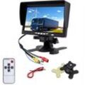 12V-24V 7--TFT-LCD-Farb-HD-Monitor für Auto--CCTV-RüCkfahrkamera