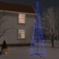 LED-Weihnachtsbaum,Outdoor-Lichterketten Kegelform Blau 3000 LEDs 230x800 cm Vidaxl