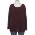 Ulla Popken Damen Bluse, bordeaux, Gr. 46