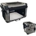 Vercart - Hundebox faltbar, Transportbox Hund, Hundetransportbox faltbar Katzentransportbox Transportbox Autobox Hundebox Box