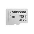 Transcend USD300S - Flash-Speicherkarte (Adapter inbegriffen) - 1 TB - A2 / Video Class V30 / UHS-I U3 / Class10 - microSDXC UHS-I U3