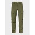 Outdoorhose SCHÖFFEL "Pants Kitzstein M", Herren, Gr. 48, Normalgrößen, grün (6737, grün), Oberstoff: 95% Nylon 5% Elasthan, sportlich, Hosen