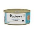 Applaws Nassfutter Katze Adult in Brühe Thunfischfilet 48x156 g