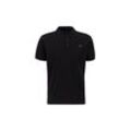 Poloshirt ALPHA INDUSTRIES "Alpha Industries Men - Polo Shirts X-Fit Polo", Herren, Gr. L, schwarz, Obermaterial: 95% Baumwolle, 5% Elastan, Kurzarm, Shirts