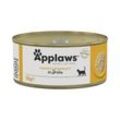 Applaws Nassfutter Katze Adult in Brühe Hühnerbrust 48x156 g