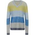 V-Pullover MYBC blau