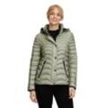 Steppjacke GIL BRET "Gil Bret Steppjacke Kunstdaune" Gr. 36, beige (desert sage), Damen, Obermaterial: 100% Polyamid. Besatz: 100% Polyester. Füllung: 100% Polyester., Jacken