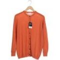 Peter Hahn Damen Strickjacke, orange, Gr. 42