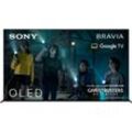 SONY OLED-Fernseher, Smart-TV, TRILUMINOS PRO, BRAVIA CORE, mit exklusiven PS5-Features, F (A-G), Fernseher, schwarz (titanschwarz), 83