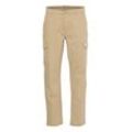 Cargohose BLEND "Cargohose BHEDNAN cargo pants", Herren, Gr. 30, Länge 34, gelb (cornstalk), Web, Obermaterial: 98% Baumwolle CO. 2% Elasthan EL., normal, Hosen