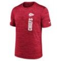 Kansas City Chiefs Sideline Velocity Nike Dri-FIT NFL-T-Shirt (Herren) - Rot