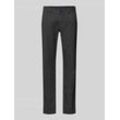 Straight Leg Hose mit Strukturmuster