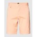 Slim Fit Chino-Shorts mit Eingrifftaschen