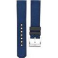 Fortis Hybrid Kautschuk/Textil Hybrid Strap 21mm B7000078 - blau